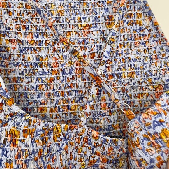 J.Crew Friday Smocked Dress in Afternoon Floral (XS) - Picture 4 of 8